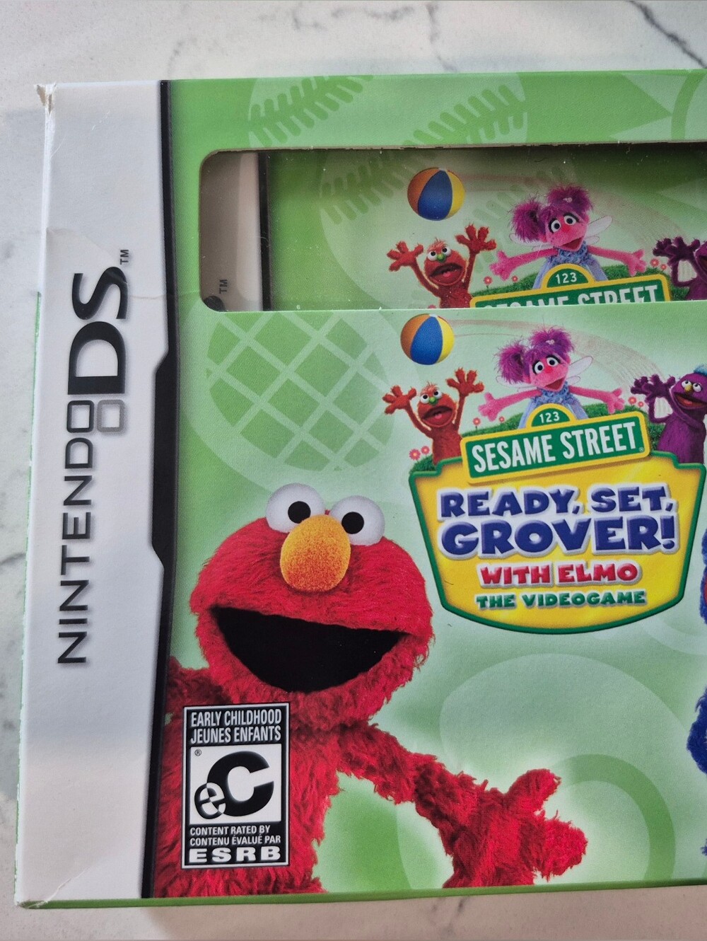 Nintendo Sesame Street Ready, Set, Grover! – With Character Stylus Like New